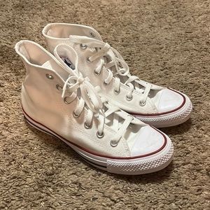 White high top converse